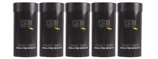 Enola Gaye EG18 Wire Pull High Output Large Smoke Grenade Pack of 5 (Color: Black)